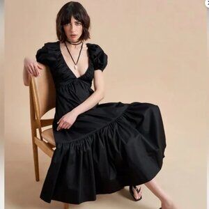 La Ligne -  Ina Dress - Black, Size Medium